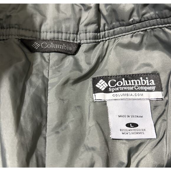 Columbia Omni-Tech Men’s Large Gray Insulated Snow Ski Pants Waterproof Lined - Picture 6 of 8